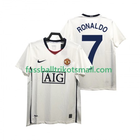 Fußballtrikots Manchester United Ronaldo 7 Premier League 2008 2009 Retro Kurzarm Auswärts-trikot kaufen